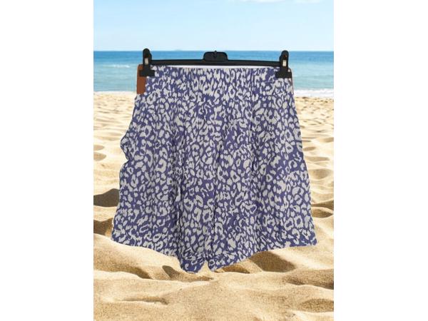 Korte broek blauw wit L/XL