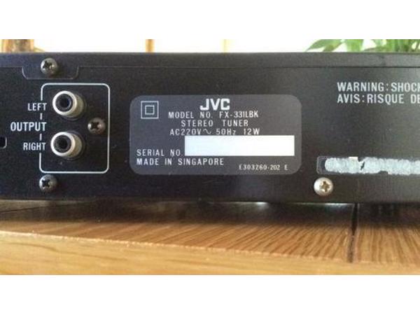 JVC tuner/radio, type FX-331L