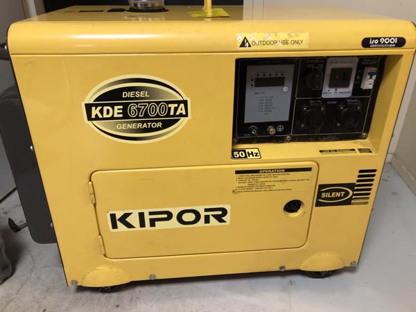 Kipor aggregaat zgan