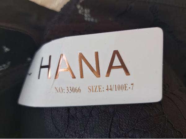 Hana - 33060 - push-up - bh - zwart - 100E