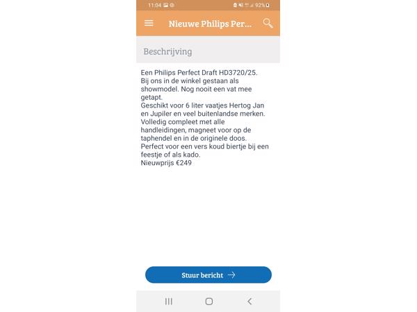 Biertap kraft van Philips