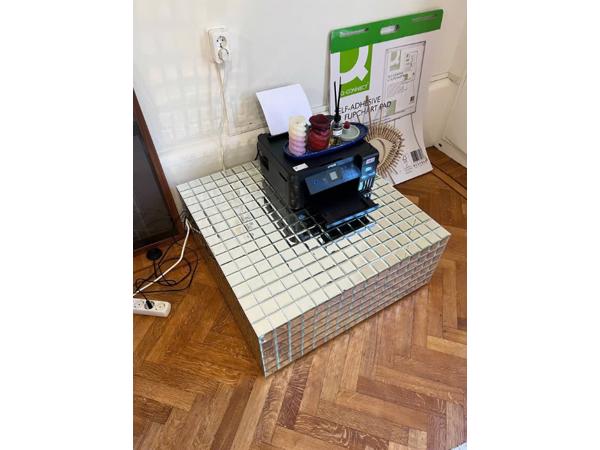 Salontafel met disco-patroon - Super reflecterend