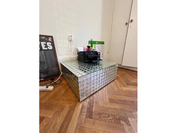 Salontafel met disco-patroon - Super reflecterend