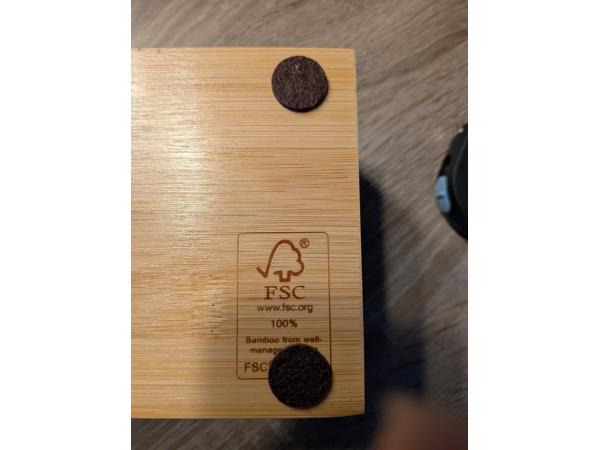 Thee opbergdoos Bamboe