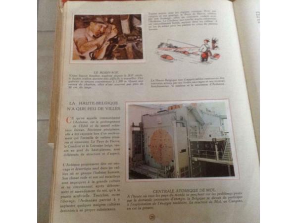 2 BOEKEN;LA GEOGRAPHIE d/L BELGIQUE,2 LIVRES anciens