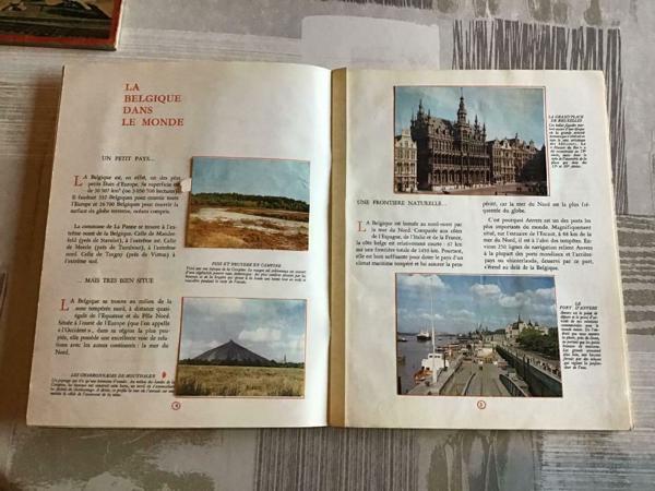 2 BOEKEN;LA GEOGRAPHIE d/L BELGIQUE,2 LIVRES anciens