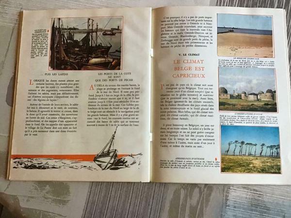 2 BOEKEN;LA GEOGRAPHIE d/L BELGIQUE,2 LIVRES anciens