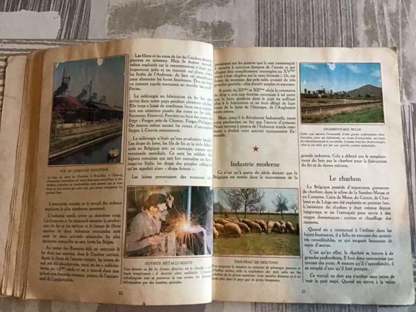 2 BOEKEN;LA GEOGRAPHIE d/L BELGIQUE,2 LIVRES anciens