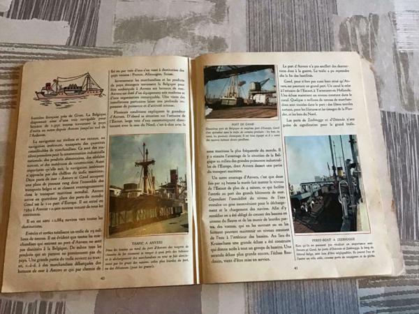 2 BOEKEN;LA GEOGRAPHIE d/L BELGIQUE,2 LIVRES anciens