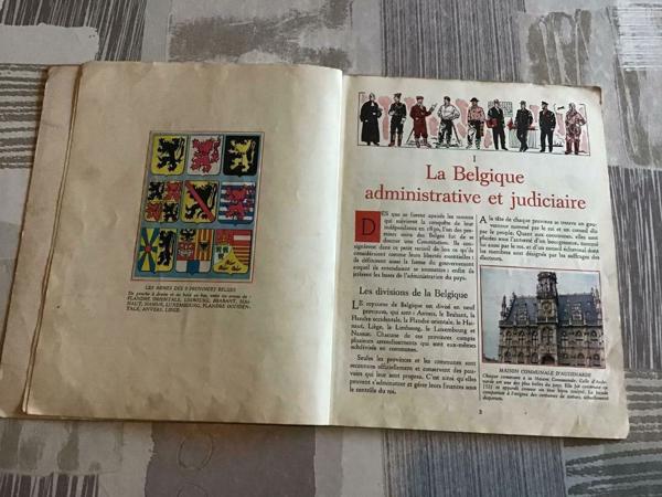 2 BOEKEN;LA GEOGRAPHIE d/L BELGIQUE,2 LIVRES anciens