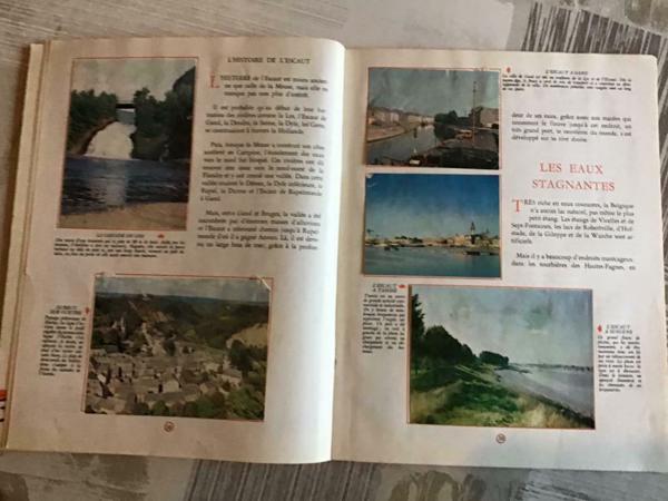 2 BOEKEN;LA GEOGRAPHIE d/L BELGIQUE,2 LIVRES anciens