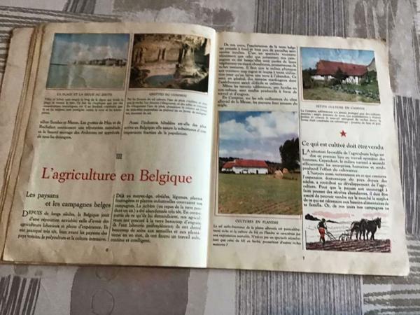 2 BOEKEN;LA GEOGRAPHIE d/L BELGIQUE,2 LIVRES anciens