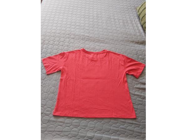 Glo-Story t-shirt Shine all day rood goud S/36