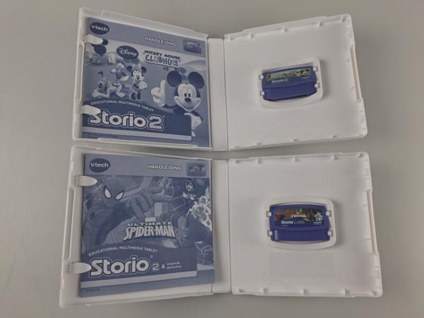 Vtech Storio 3S + 2 spelletjes + hard- en softcover