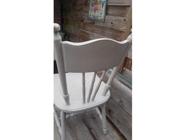 Houten eetkamer stoel