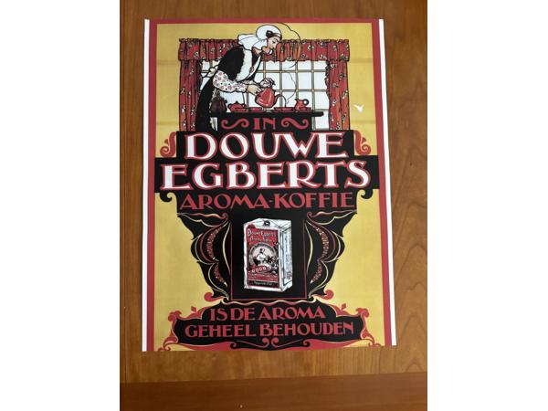 Douwe Egberts print 30x40 cm aroma koffie