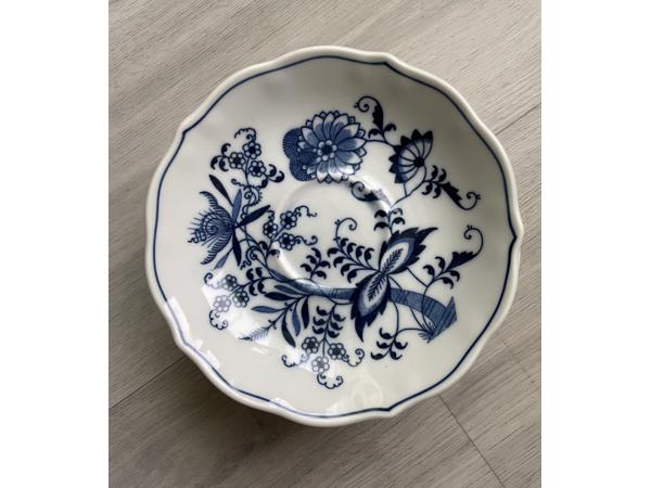 Vintage Blue Danube porseleinen bordjes