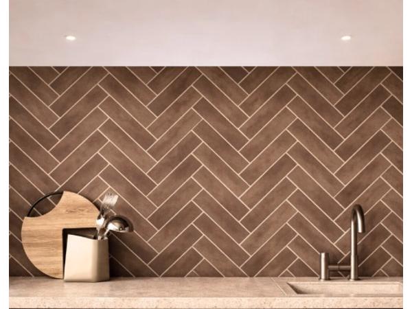 Cifre opal moka-badkamertegels-keukentegels-7,5x30-cm bruin