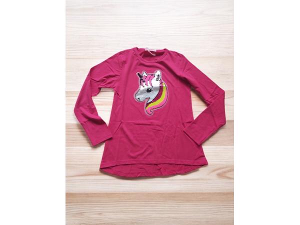 Seagull longsleeve t-shirt fuchsia Unicorn 170/176