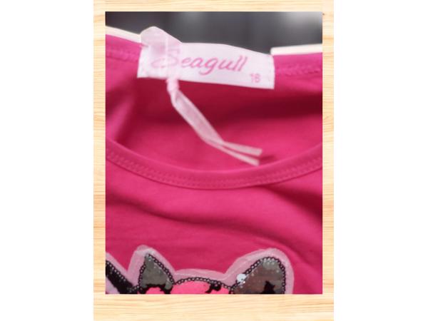 Seagull longsleeve t-shirt fuchsia Unicorn 170/176