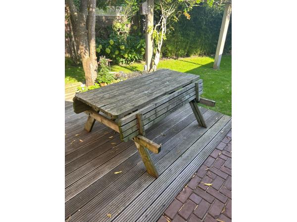 Gratis picknicktafel