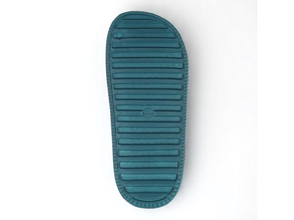 Slippers effen groen 42