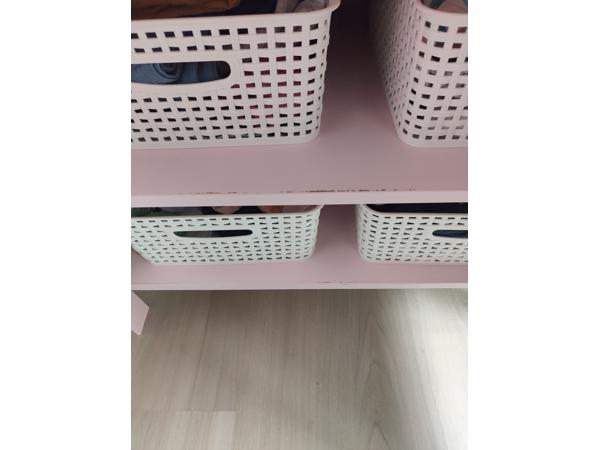 Kinder kledingkast roze