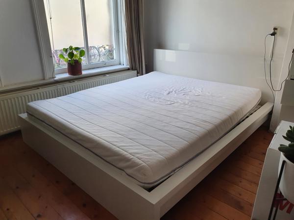 Skim Zin Uiterlijk Ikea malm 1.60 bed wit in Amsterdam - Huis en Inrichting, Slaapkamer -  Markanda