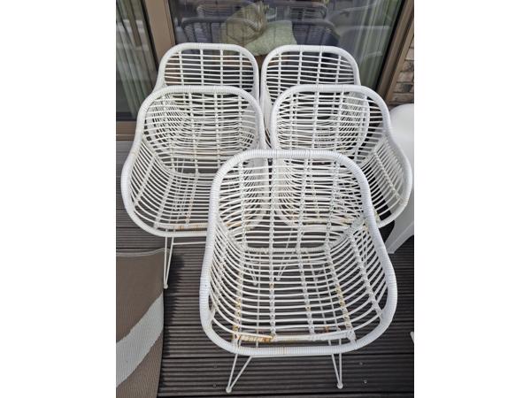 5 tuinstoelen