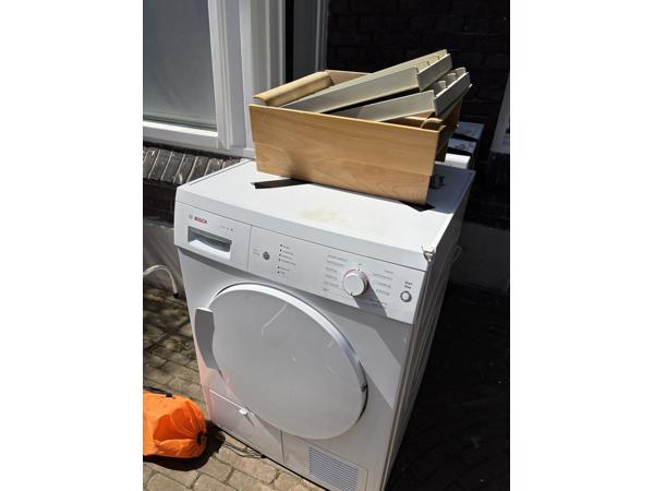 Wasmachine en driger Bosch circa 9 jaar oi