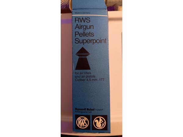 Superpoint RWS pellets