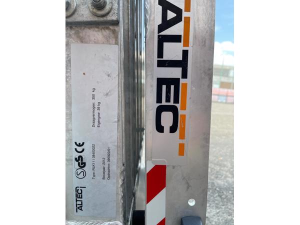 Oprijplaat Altec 290x100 Rampe Scootmobiel Rolstoel