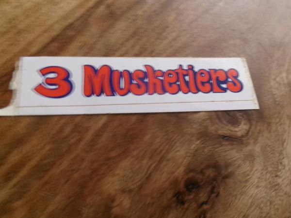 Sticker  3 Musketiers