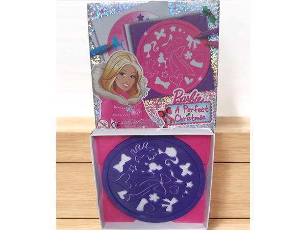 Barbie teken spirograaf kerstmis thema