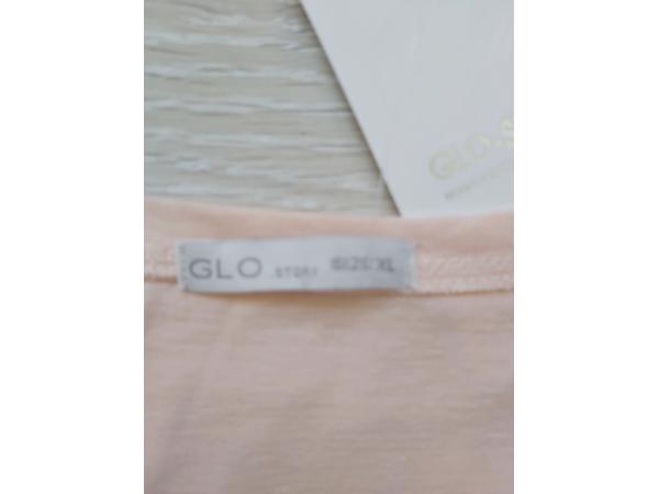 Glo-Story t-shirt cutest pie abrikoos XL