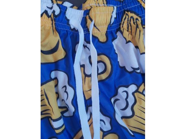 Zwembroek -zwemshort blauw met bier S