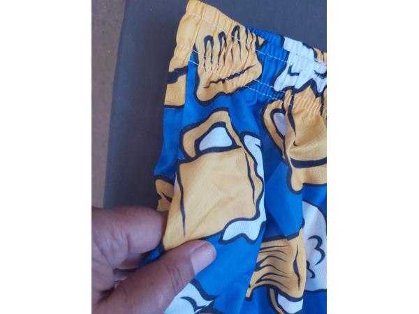 Zwembroek -zwemshort blauw met bier S