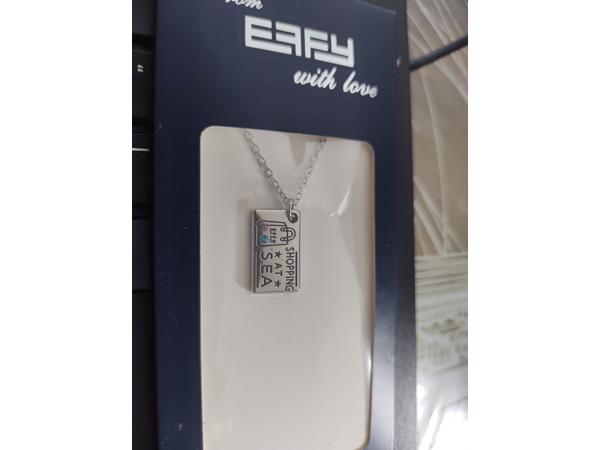 dames ketting zilverkleur merk Effy