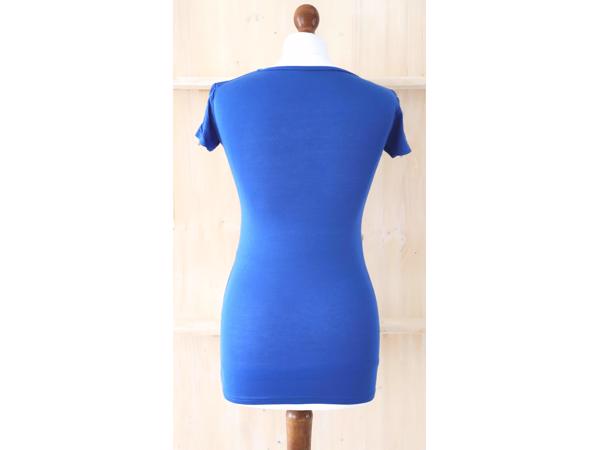 Top grijs, roze, rood, blauw of royal blauw maat S/M of M/L