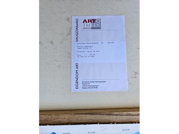 Schilderij Zaans Kijkje II van