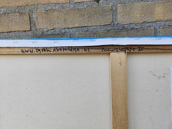 Schilderij Zaans Kijkje II van