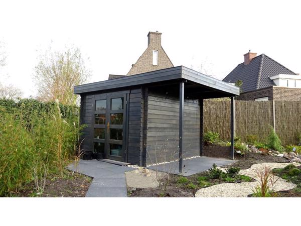 Nieuw Modern tuinhuis Blokhut 331M