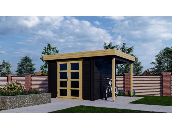 Nieuw Modern tuinhuis Blokhut 331M