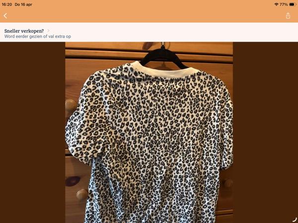 primark een mooie top maat m