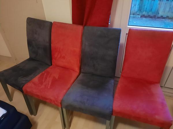 4 gebruikte stoelen in goede staar