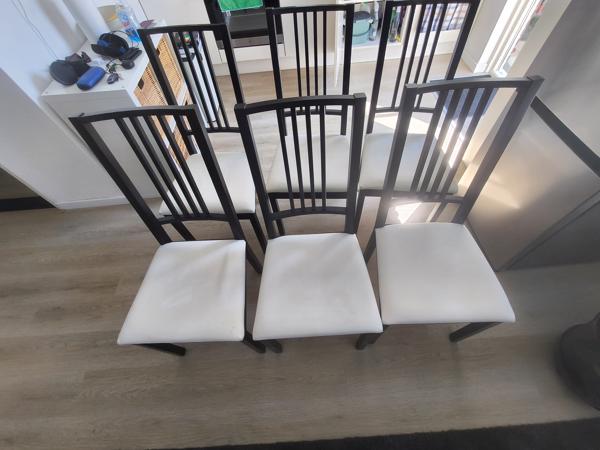 6 Ikea Eetstoelen