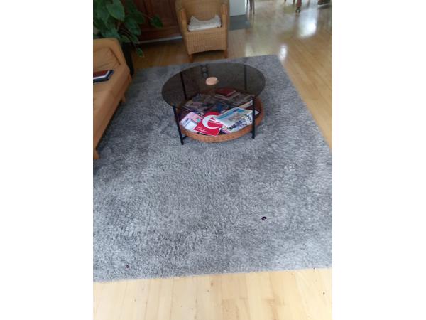 Vloerkleed hoogpolig, 2m x 3m