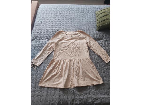 100% katoenen jurk beige L/40