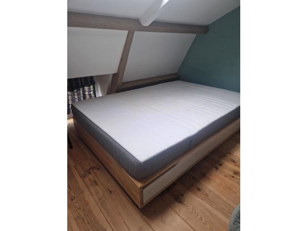 2-persoons Ikea bed met 4 lades 140x200