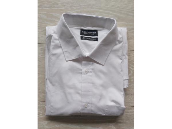 Northwest Slim-Fit Overhemd effen wit XL 43/44